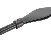 Load image into Gallery viewer, Shaped Faux Leather Slapper Paddle Rose Gold