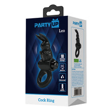 Load image into Gallery viewer, Party Up Leo Vibrating Cock Ring