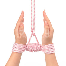 Load image into Gallery viewer, Rebellion Reign Rose 10m Silky Bondage Rope Pink