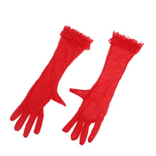 Load image into Gallery viewer, Flocked Halter Bodysuit Red (14-16) 2xl