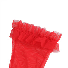 Load image into Gallery viewer, Flocked Halter Bodysuit Red (14-16) 2xl