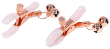 Load image into Gallery viewer, S & M Peaches N Creame Bell Nipple Clamps