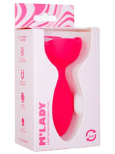 Load image into Gallery viewer, M-lady Light Up Rotating Anal Plug Pink