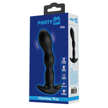 Load image into Gallery viewer, Party Up Jim Vibrating Butt Plug