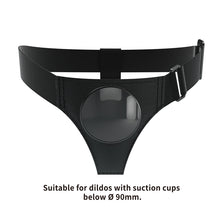 Load image into Gallery viewer, Bobby Strap On Harness Brief Black