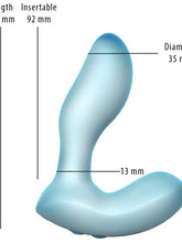 Load image into Gallery viewer, Softies Dual Layer Anal Vibe Blue