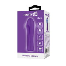 Load image into Gallery viewer, Gary Rechargeable Mini Bullet Purple