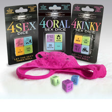 Load image into Gallery viewer, 4 Kinky Sex Dice