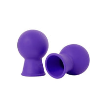 Load image into Gallery viewer, Silicone Nipple Sucker Set Of 2 Purple