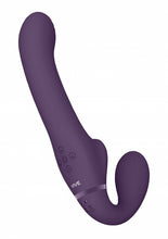 Load image into Gallery viewer, Vive Ai - Dual Vibrating & Air Wave Tickler Vibrating Strapless Strap On - Purple