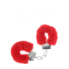 Load image into Gallery viewer, Ouch! Classic Fluffy Cuffs Red