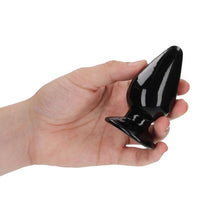 Load image into Gallery viewer, Realrock 9cm Anal Plug Black