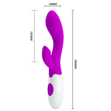 Load image into Gallery viewer, Pretty Love Brighty Rabbit (b) Purple & White
