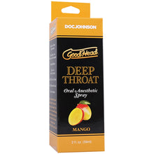 Load image into Gallery viewer, Goodhead Deep Throat Spray Mango
