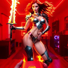 Load image into Gallery viewer, Masturs Solara: Fire Sorceress
