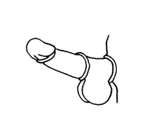 Load image into Gallery viewer, Blue Silicone Cock Ring 3 Pack