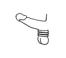 Load image into Gallery viewer, Blue Silicone Cock Ring 3 Pack