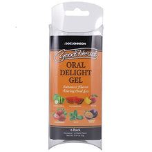Load image into Gallery viewer, Goodhead Oral Delight Gel 6piece Fruity
