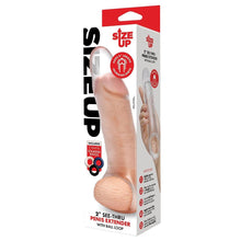 Load image into Gallery viewer, Size Up 2 Inch See-thru Penis Extender With Ball Loop