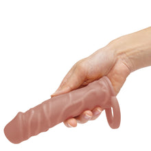 Load image into Gallery viewer, Size Up Realistic 1 Inch Penis Extender - Tan