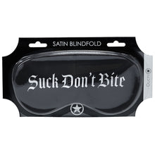 Load image into Gallery viewer, Ouch! Satin Mask Suck Don't Bite