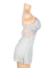 Load image into Gallery viewer, Grey Modal Nightdress (16-18)3xl Backless