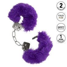 Load image into Gallery viewer, Ultra Fluffy Furry Cuffs Purple