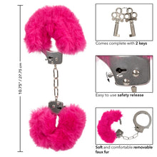 Load image into Gallery viewer, Ultra Fluffy Furry Cuffs Pink