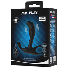 Load image into Gallery viewer, Mr Play Remote Control Prostate Massager Black