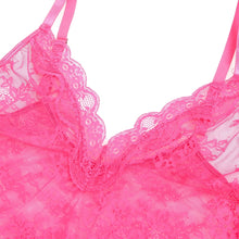 Load image into Gallery viewer, Ruffled Teddy Rose (14-16) 2xl Lace Mesh