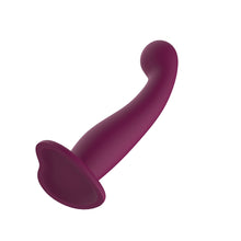 Load image into Gallery viewer, Passion Play Liquid Silicone G Curve Dildo Purple