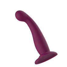 Load image into Gallery viewer, Passion Play Liquid Silicone G Curve Dildo Purple