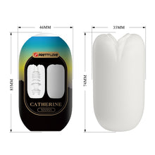 Load image into Gallery viewer, Catherine Masha Egg Masturbator White