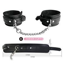 Load image into Gallery viewer, 8-piece Bdsm Kit Black