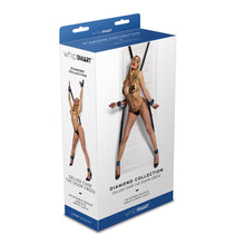 Load image into Gallery viewer, Whipsmart Diamond Deluxe Over The Door Cross Blue