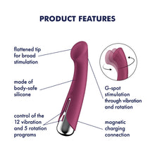 Load image into Gallery viewer, Satisfyer Spinning G-spot 1 Red