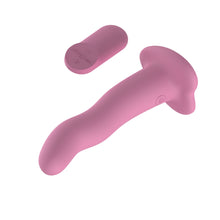 Load image into Gallery viewer, Passion Play Vibrating Dildo Wave Pink