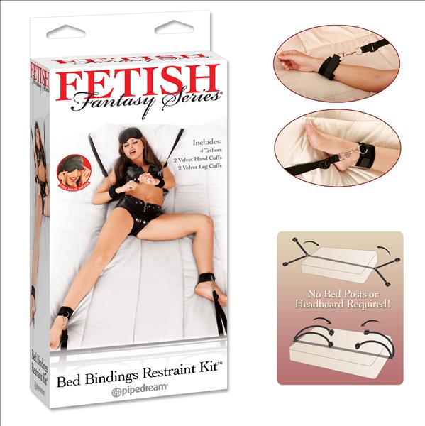 Fetish Bed Bindings Restraint Kit