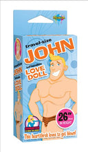 Load image into Gallery viewer, Travel Size John Inflatable Love Doll