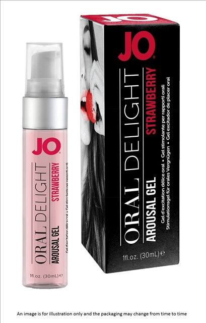 Jo Oral Delight Strawberry Sensation 1oz/30ml