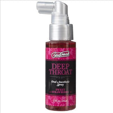 Load image into Gallery viewer, Good Head Deep Throat Spray Sweet Strawberry