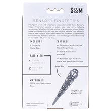 Load image into Gallery viewer, S & M Sensory Fingertips Black