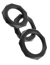 Load image into Gallery viewer, Fantasy C-ringz Silicone Designer Stamina Set Black