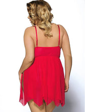 Load image into Gallery viewer, Red Flirty Babydoll (12-14) Xl
