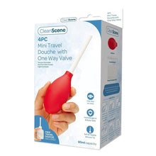 Load image into Gallery viewer, Cleanscene 4 Piece Mini Travel Douche With One Way Valve
