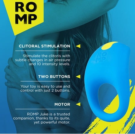 Romp Juke Vibrating Cock Ring  Adam&Eve