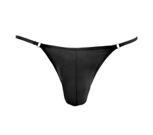 Load image into Gallery viewer, Mens Lycra G-string Black L/xl
