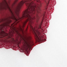 Load image into Gallery viewer, Cross Back Knickers Red (12-14) Xl
