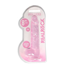 Load image into Gallery viewer, Realrock 8'' Realistic Dildo With Balls Pink