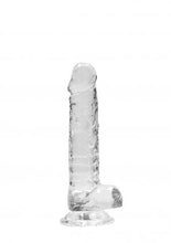 Load image into Gallery viewer, Realrock 7'' Realistic Dildo With Balls Clear